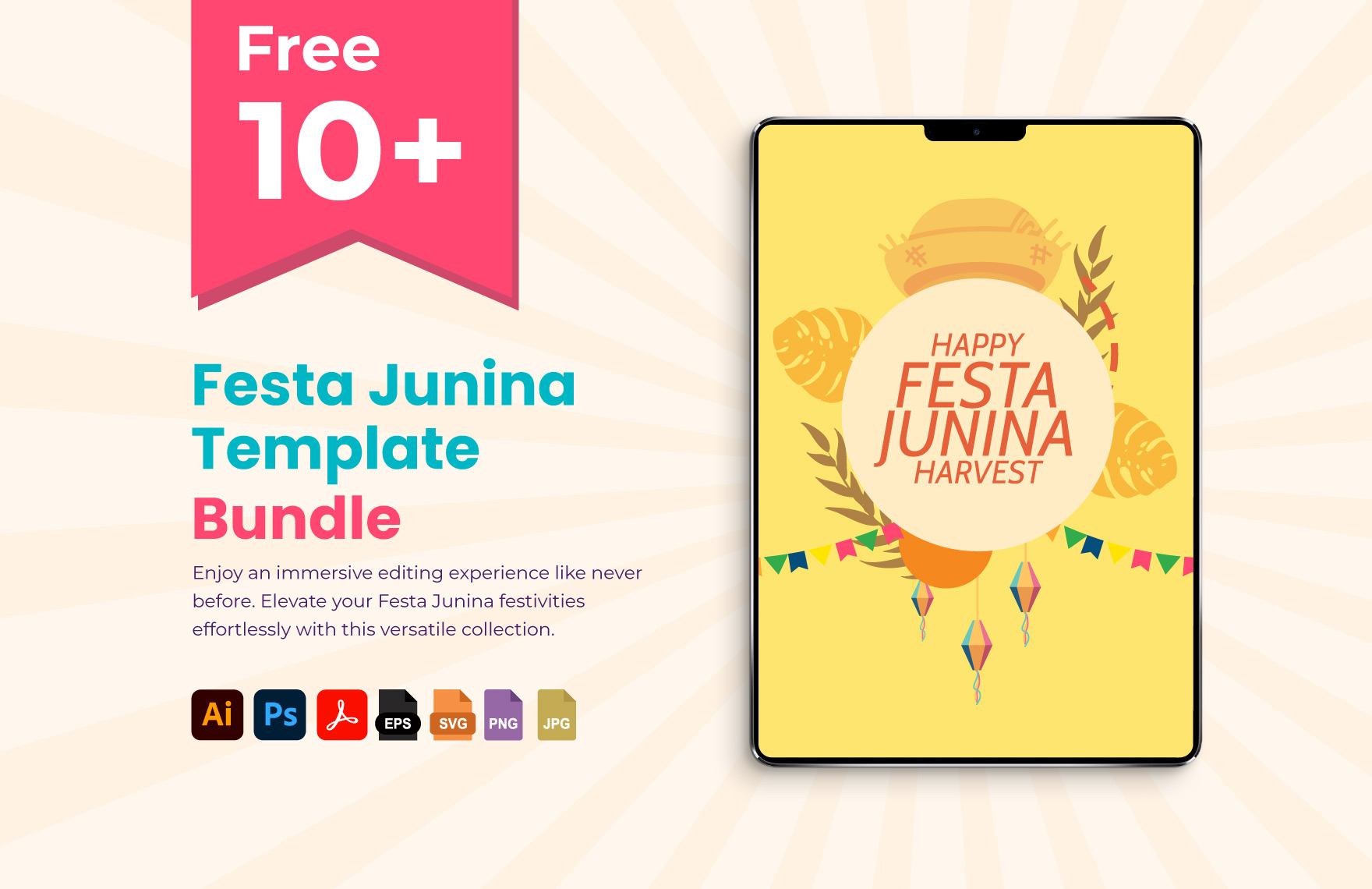 Free 05+ Festa Junina Template Bundle in PDF, Illustrator, PSD, EPS, SVG, JPG, PNG