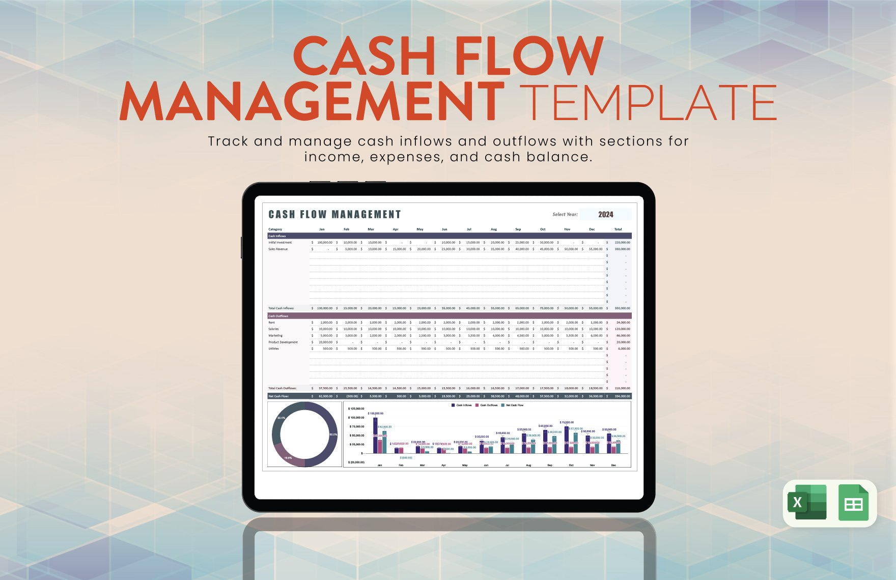 Cash Flow Management Template