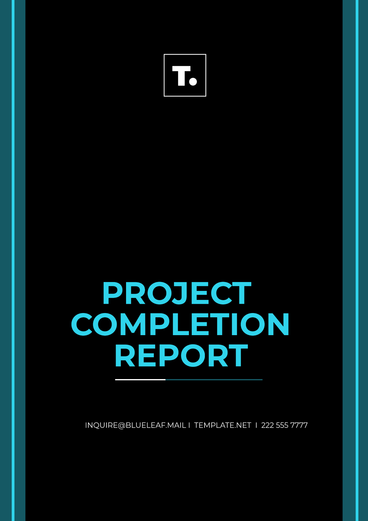 Project Completion Report Template - Edit Online & Download