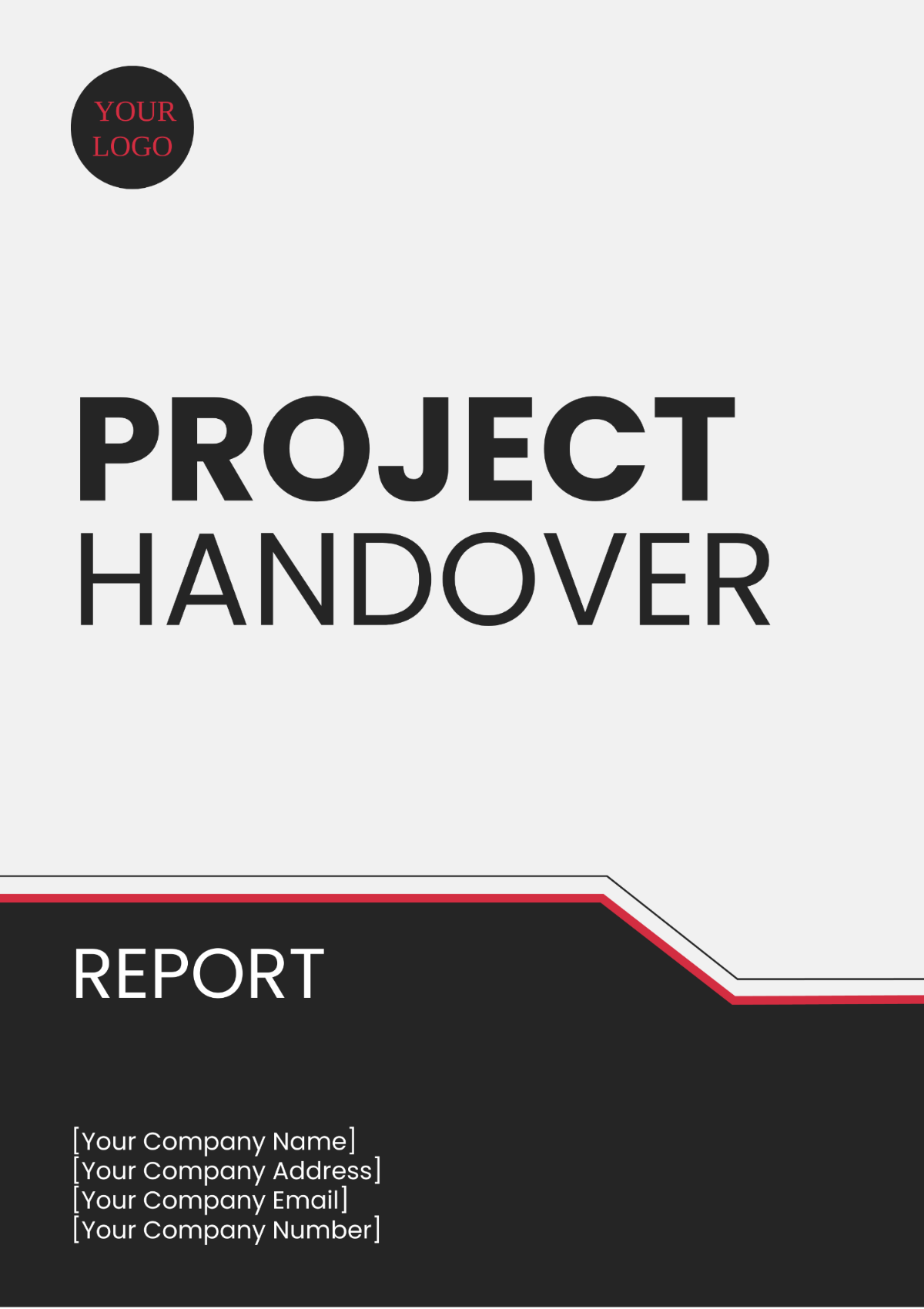 Project Handover Report Template