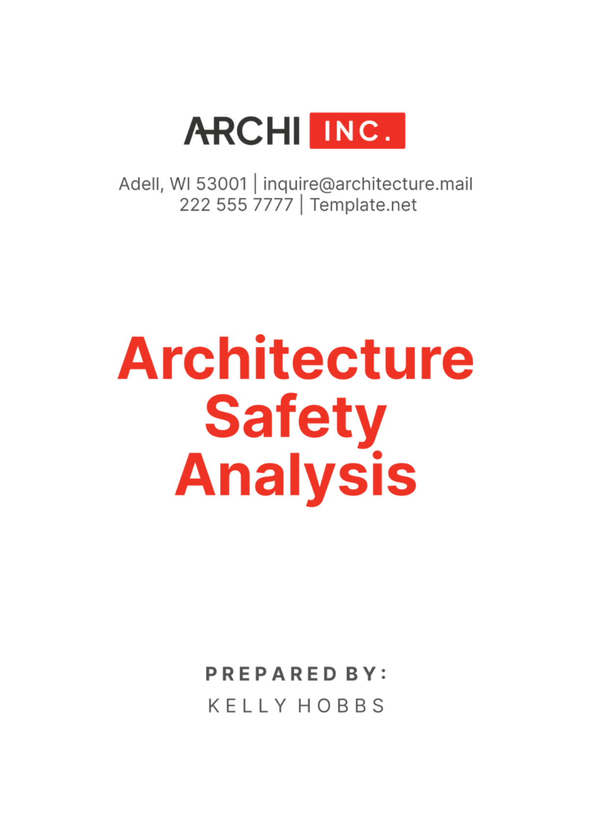 Architecture Safety Analysis Template - Edit Online & Download