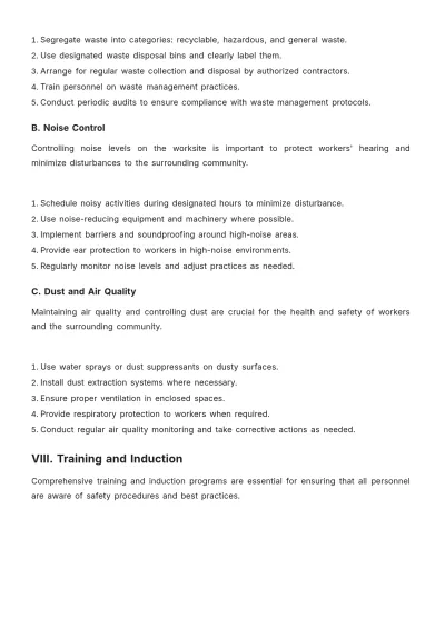 Free Architecture Safe Work Procedure Template to Edit Online