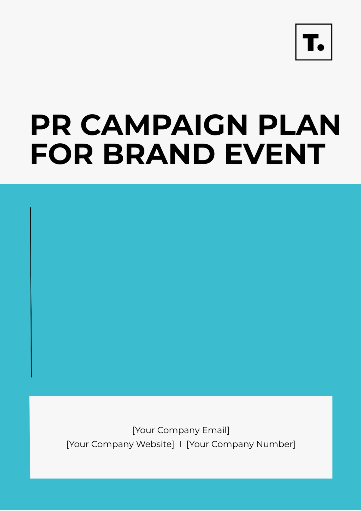 PR Campaign Plan For Brand Event Template - Edit Online & Download