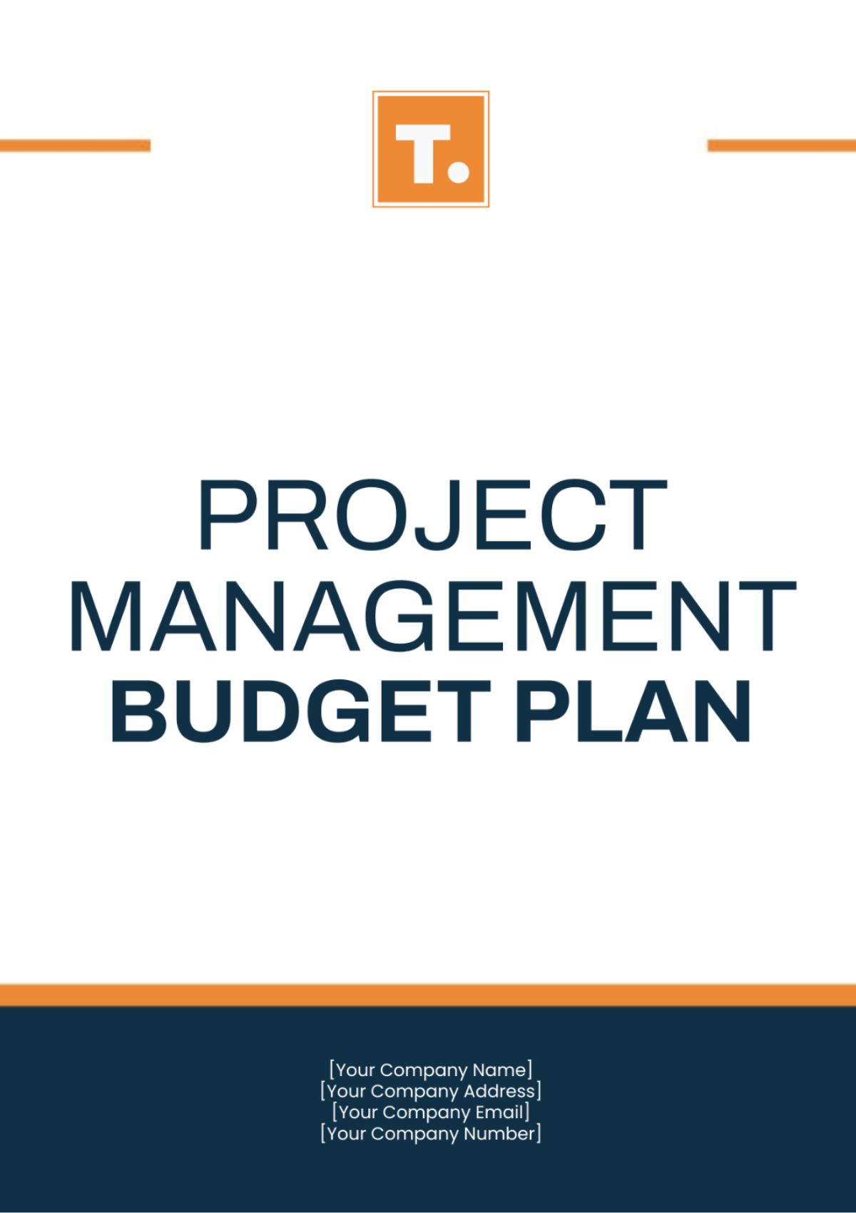 Project Management Budget Plan Template - Edit Online & Download