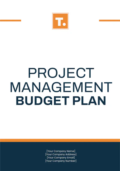 Free Project Management Budget Plan Template to Edit Online