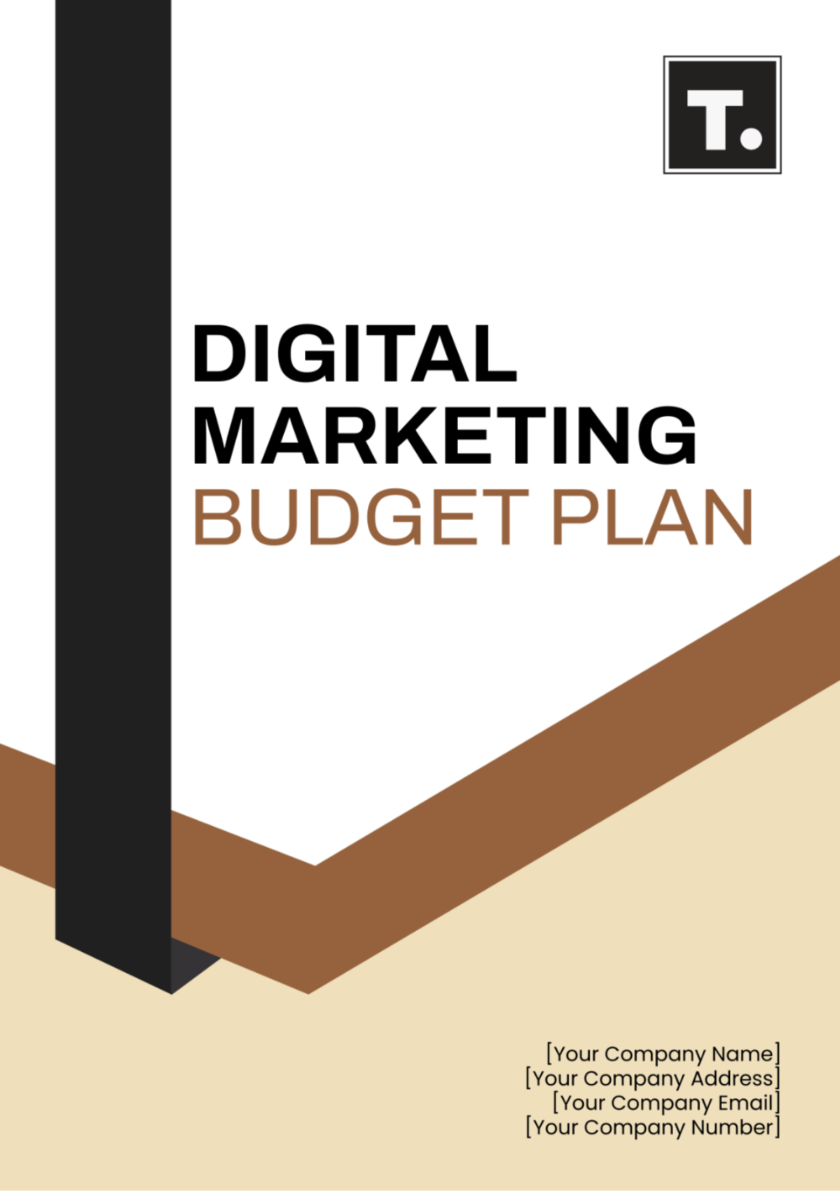 Digital Marketing Budget Plan Template - Edit Online & Download