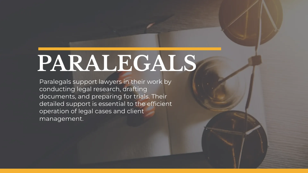 Free Law Firm Professional Presentation Template to Edit Online