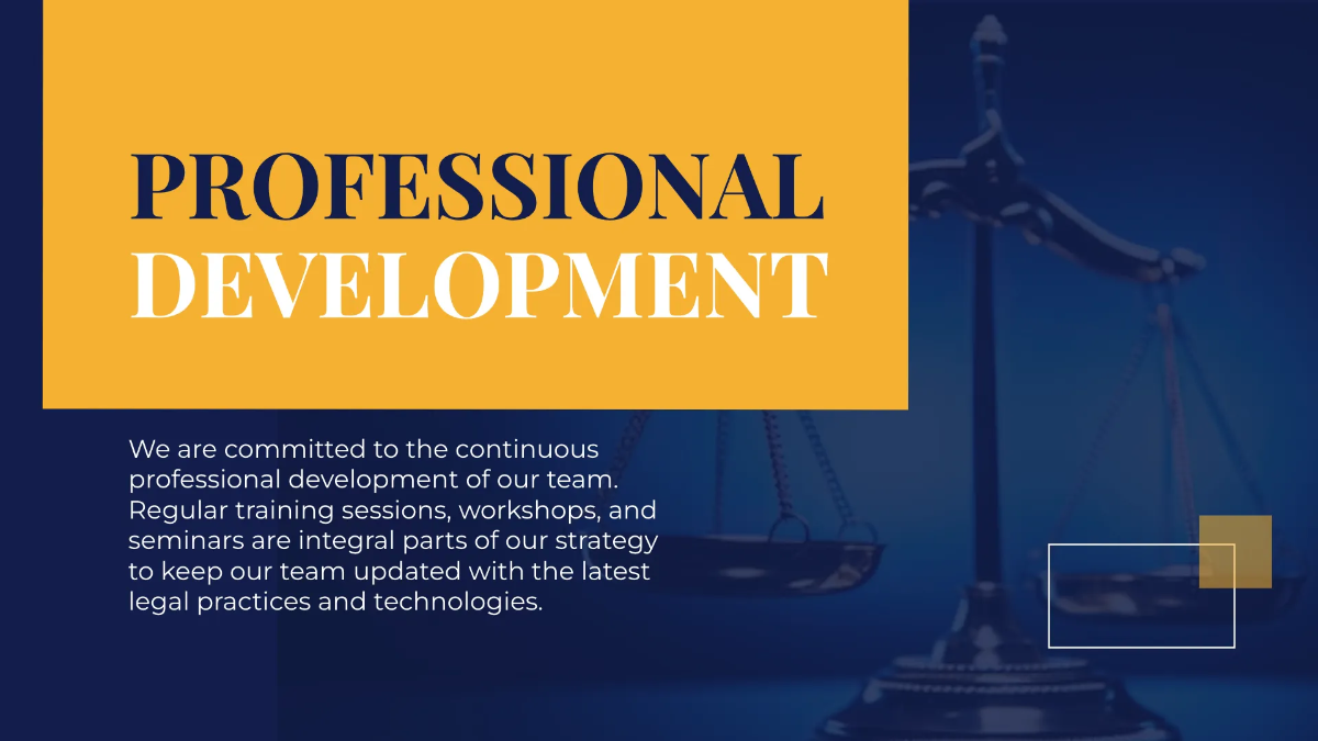 Free Law Firm Team Presentation Template to Edit Online