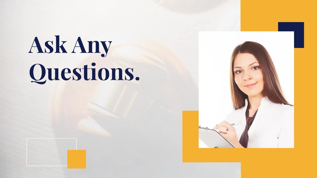 Free Law Firm Team Presentation Template to Edit Online