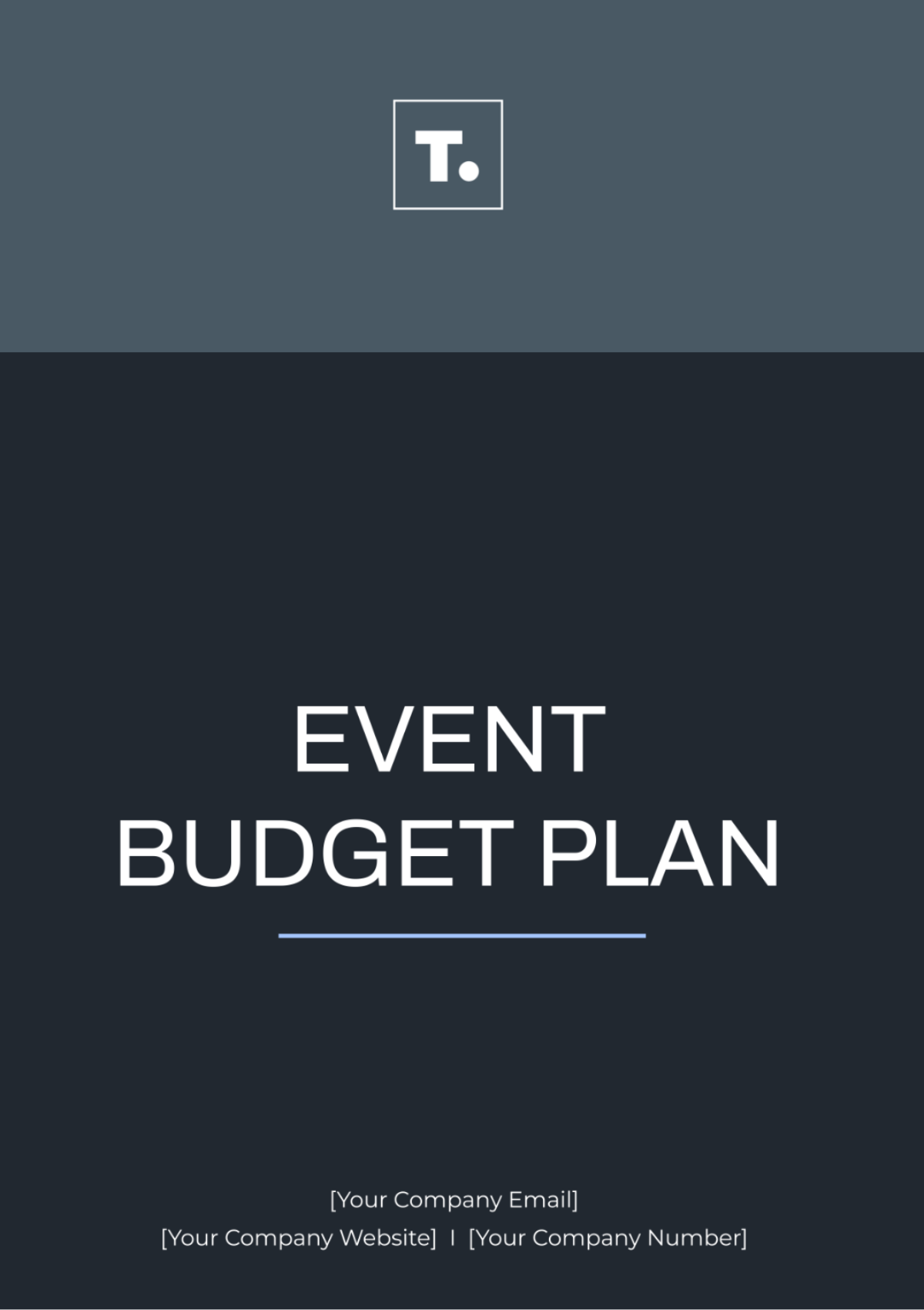 Event Budget Plan Template - Edit Online & Download