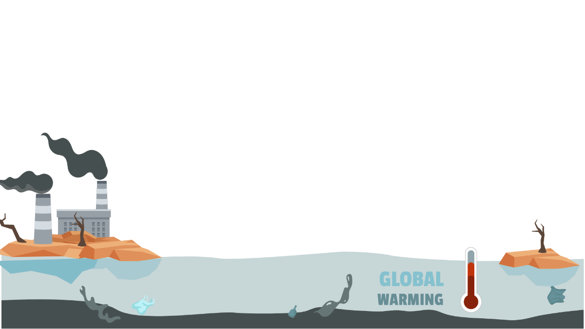 Free Global Warming Transparent Background Template