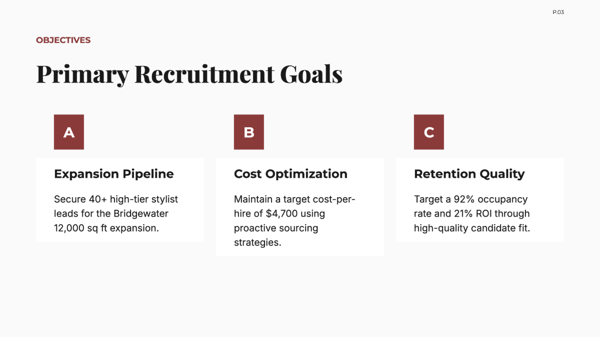 Free Recruitment Project Plan Template to Edit Online