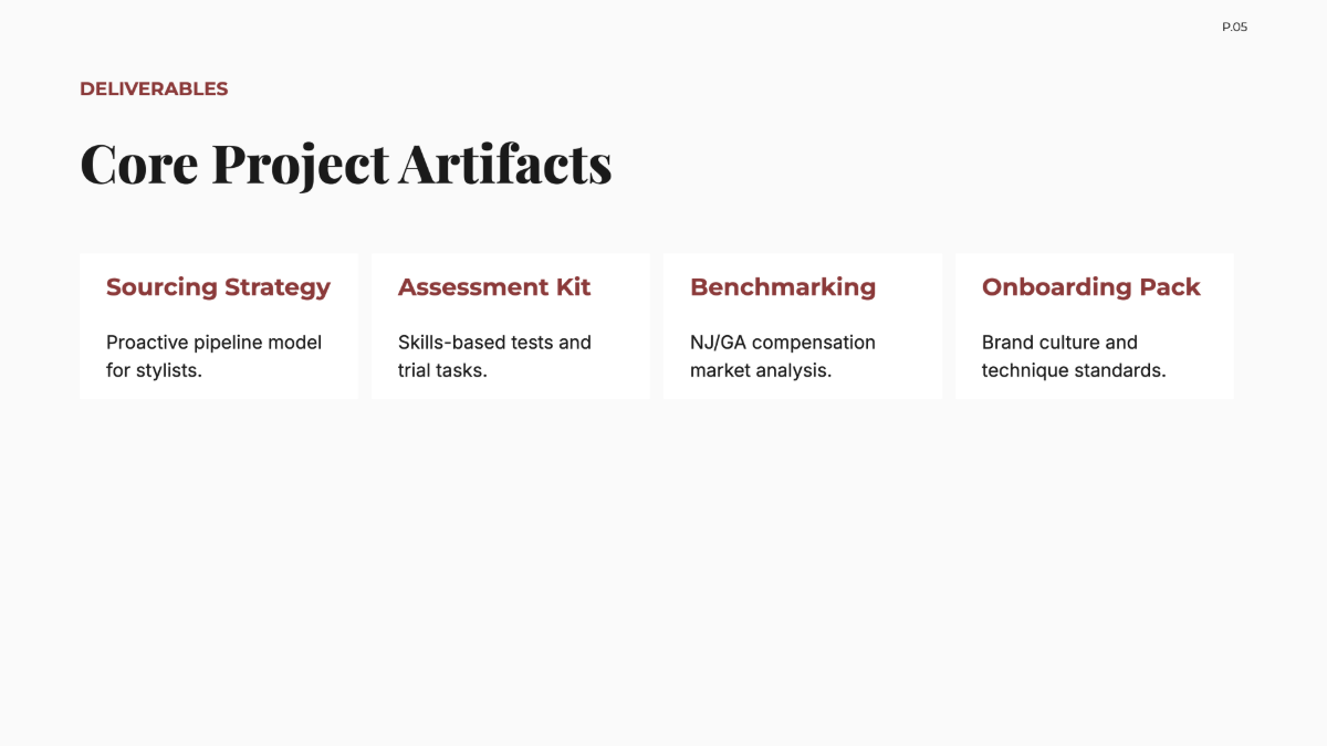 Free Recruitment Project Plan Template to Edit Online