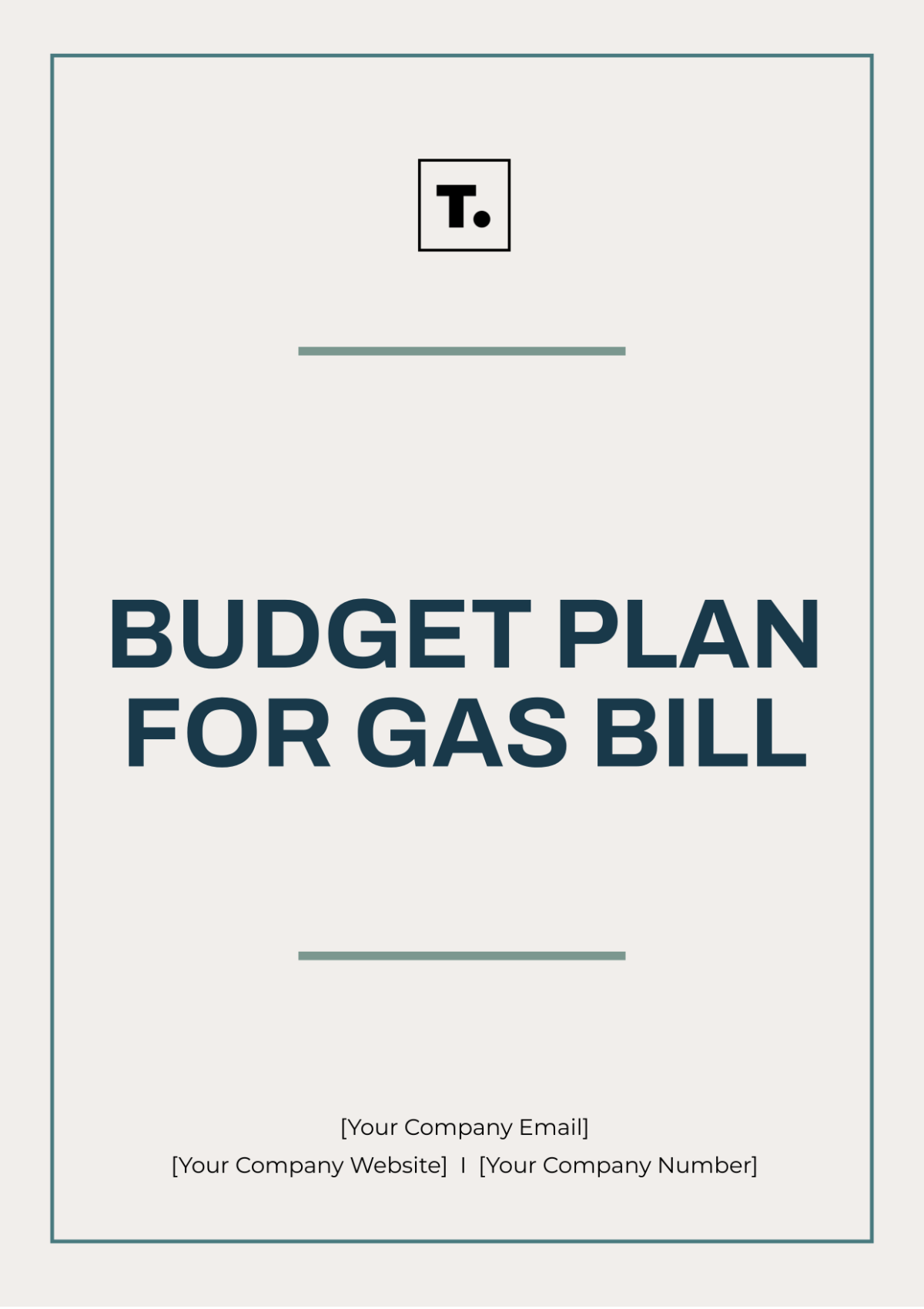 Free Budget Plan For Gas Bill Template - Edit Online & Download ...