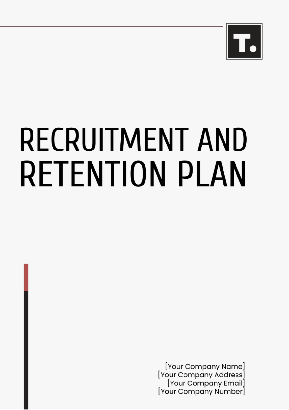 Recruitment and Retention Plan Template - Edit Online & Download