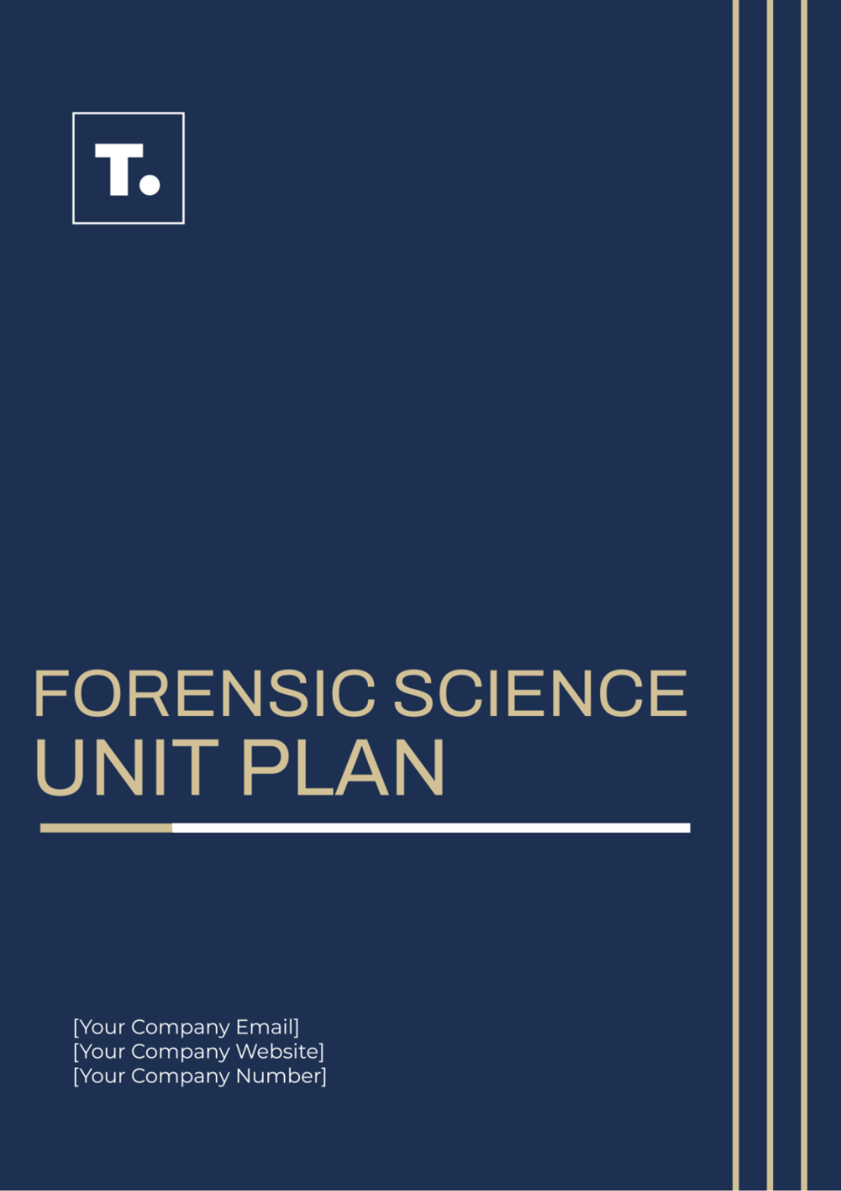 Forensic Science Unit Plan Template - Edit Online & Download