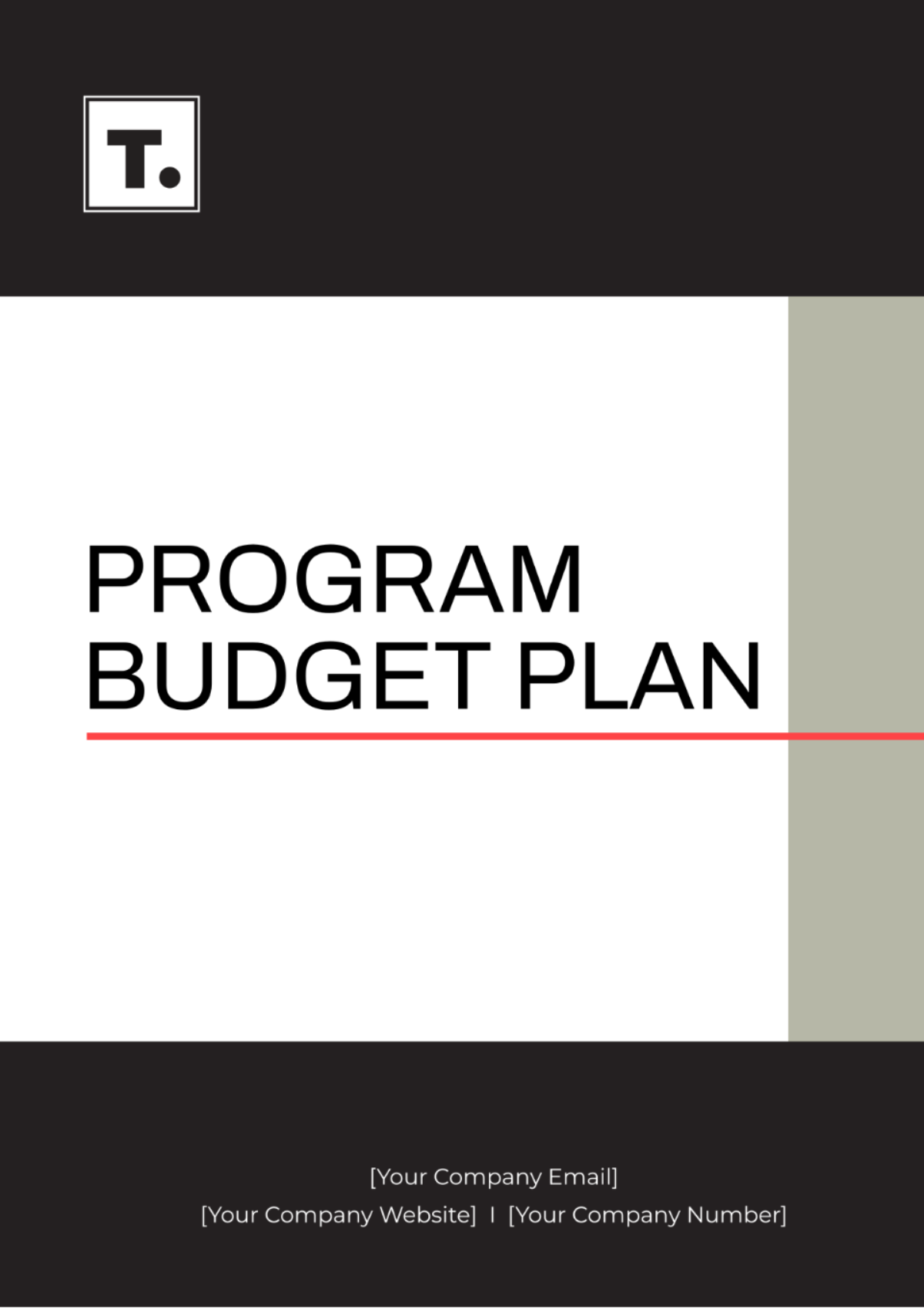 Program Budget Plan Template - Edit Online & Download