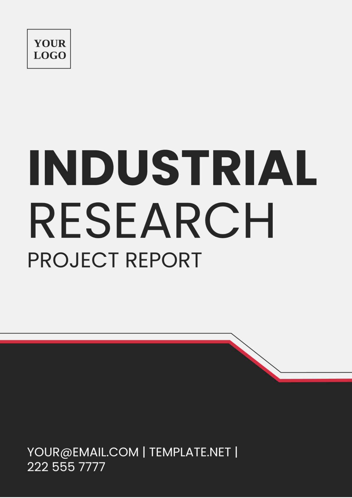 Industrial Research Project Report Template - Edit Online & Download