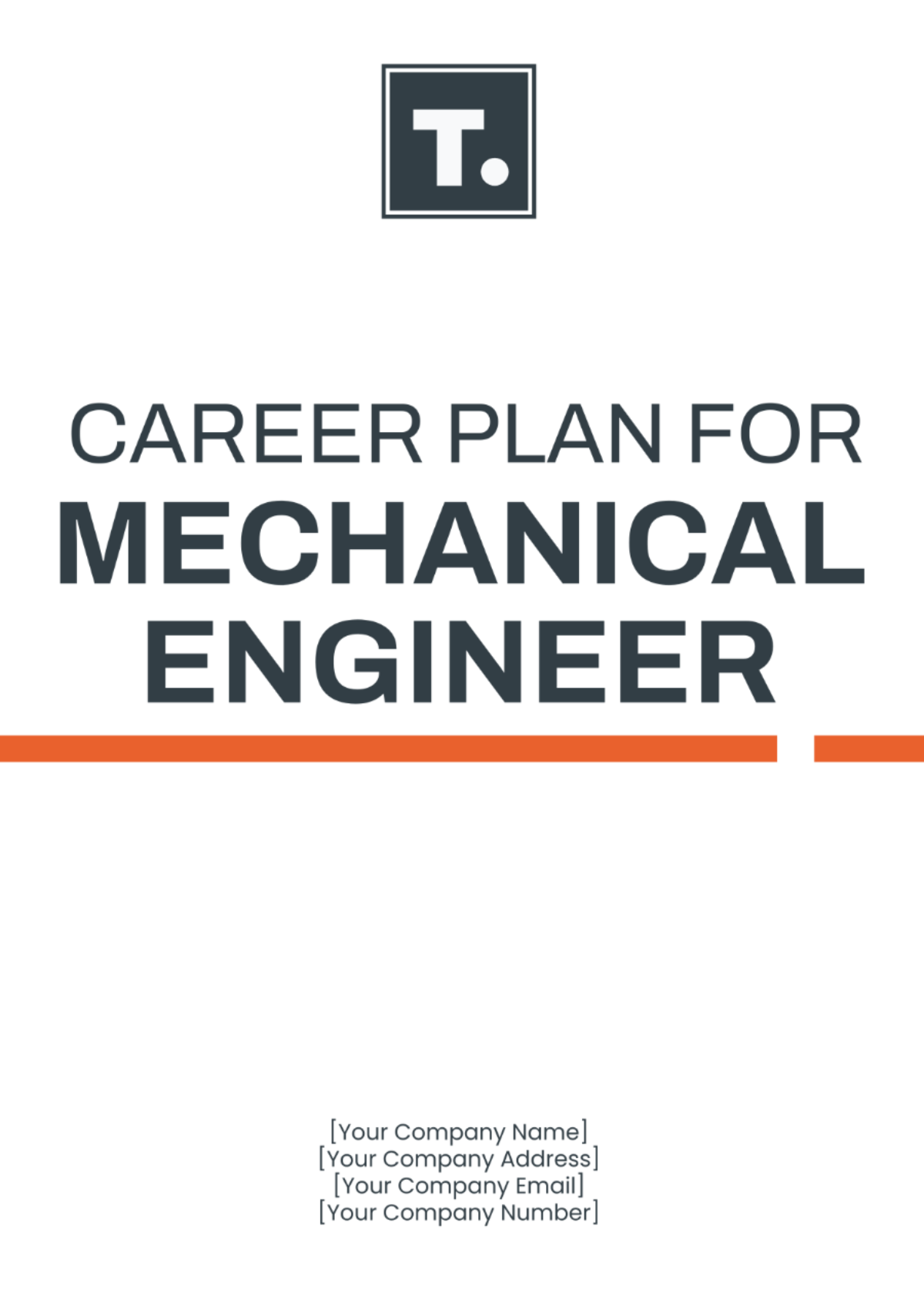 Career Plan For Mechanical Engineer Template - Edit Online & Download