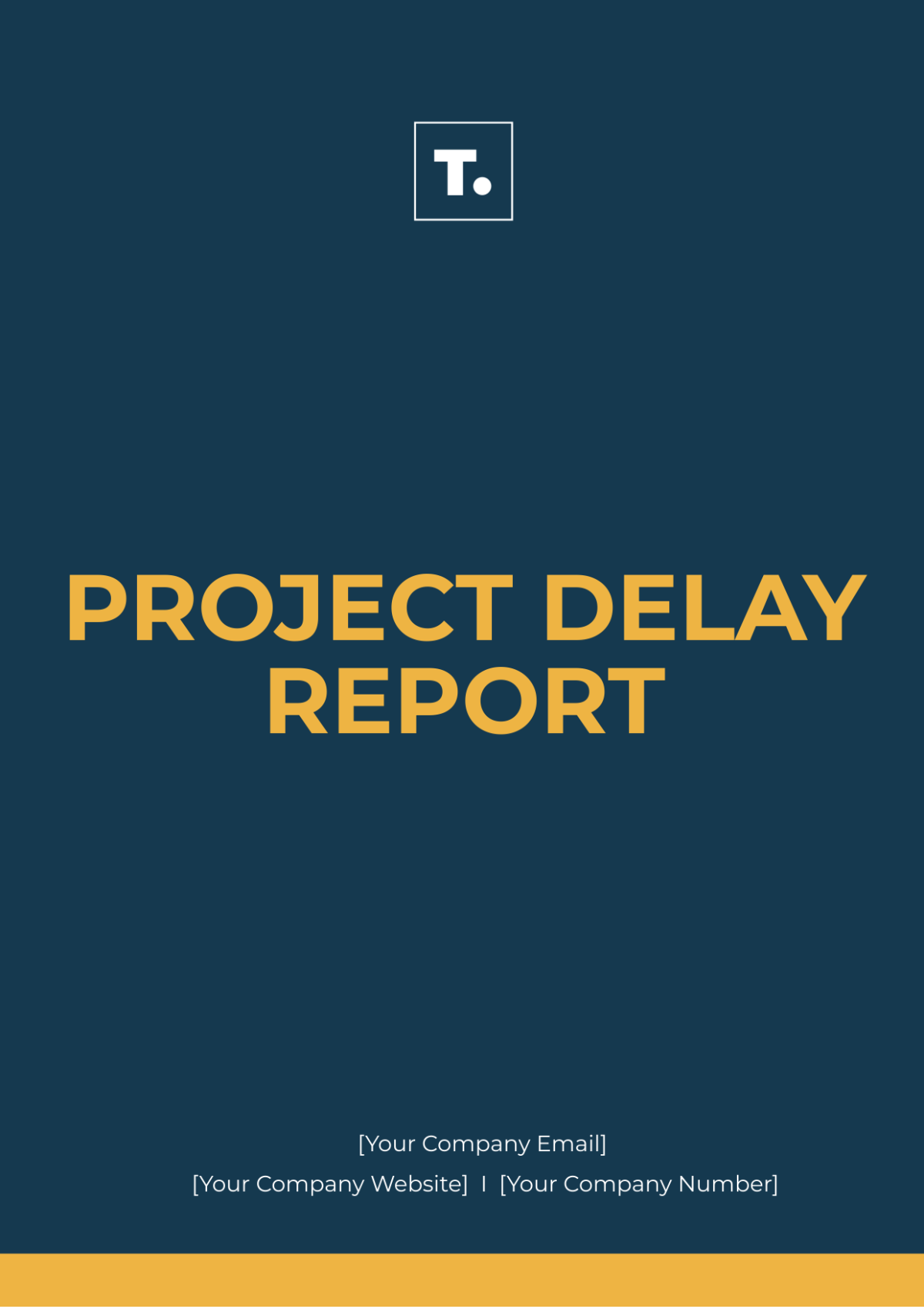 Project Delay Report Template - Edit Online & Download