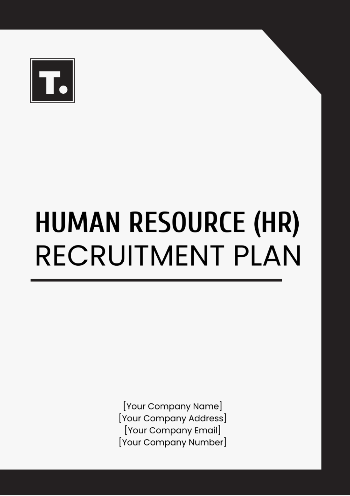 Human Resource (HR) recruitment plan Template - Edit Online & Download