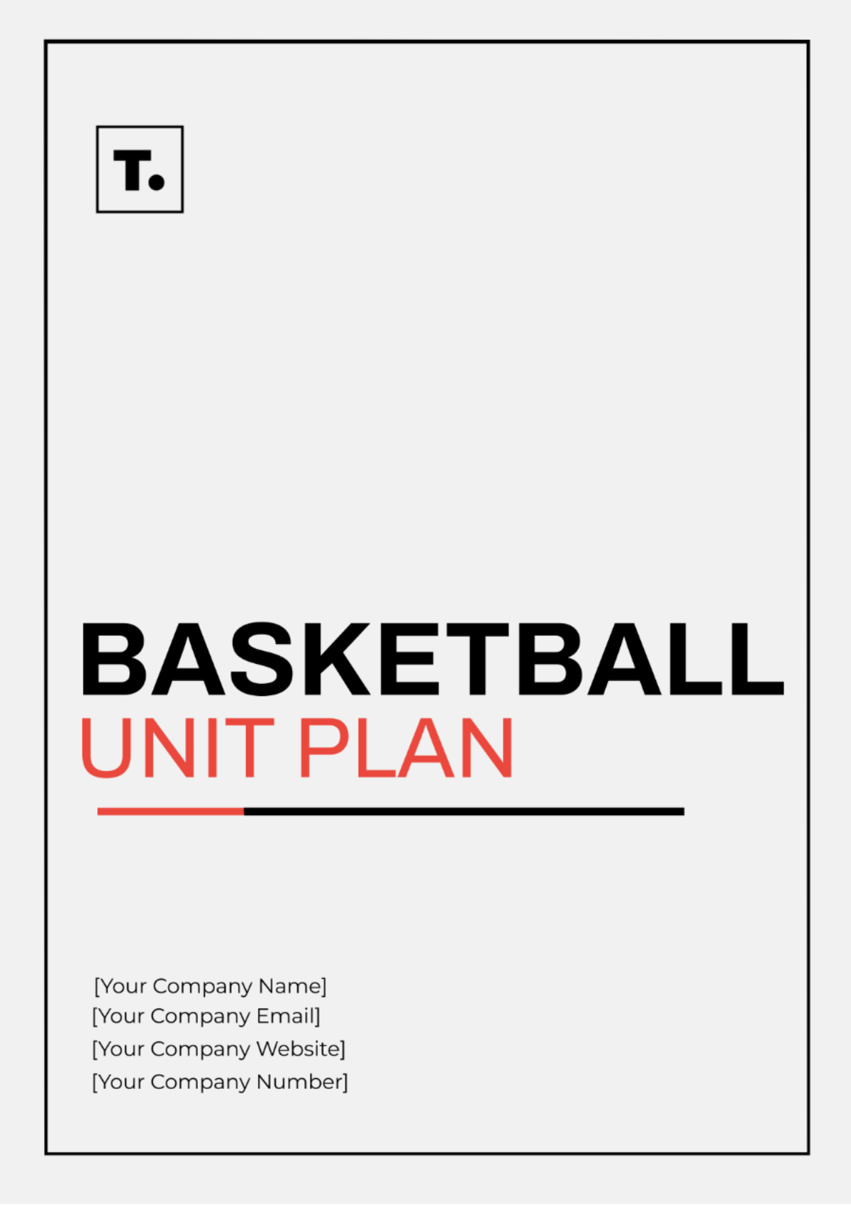 Basketball Unit Plan Template - Edit Online & Download