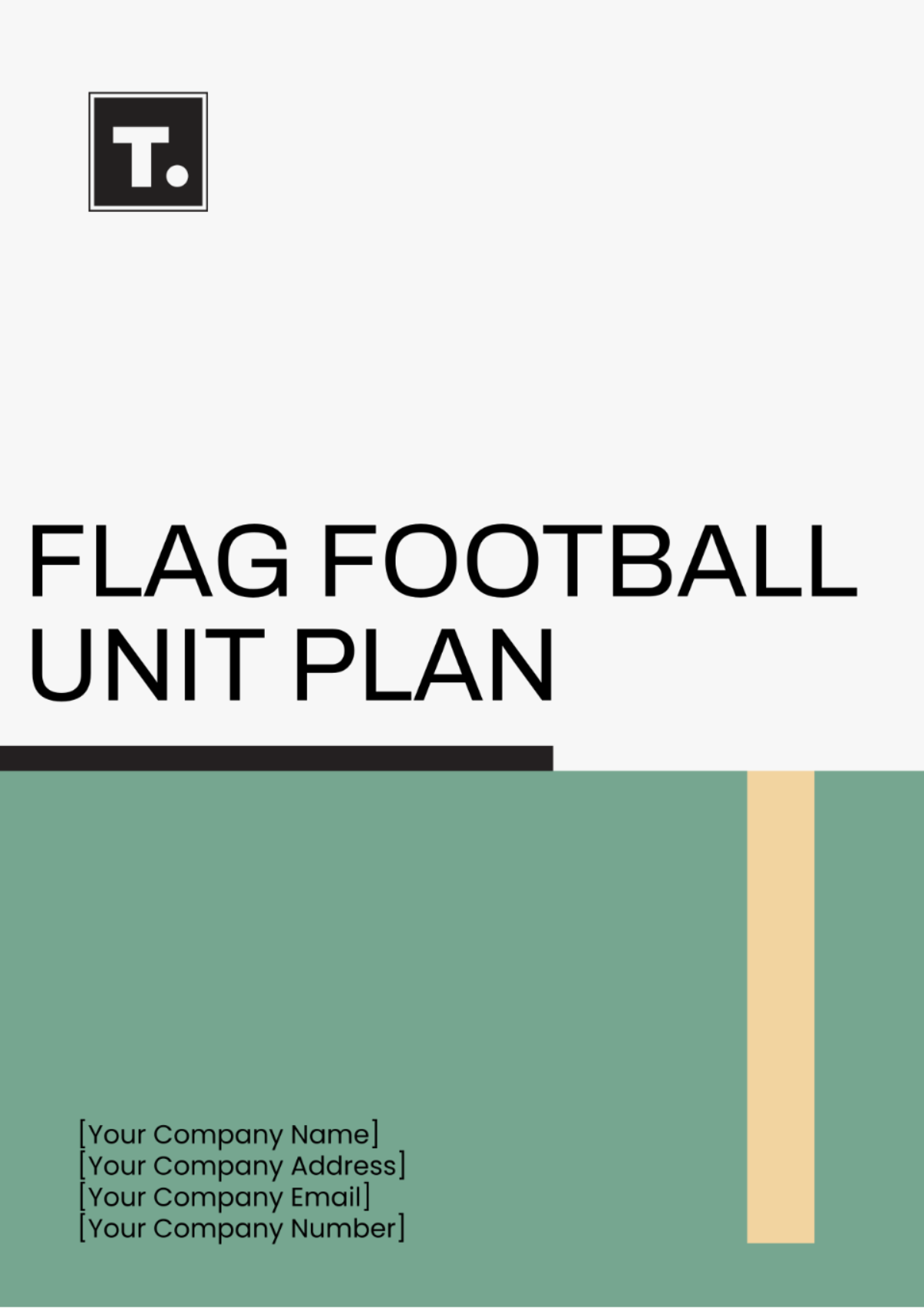 Flag Football Unit Plan Template - Edit Online & Download