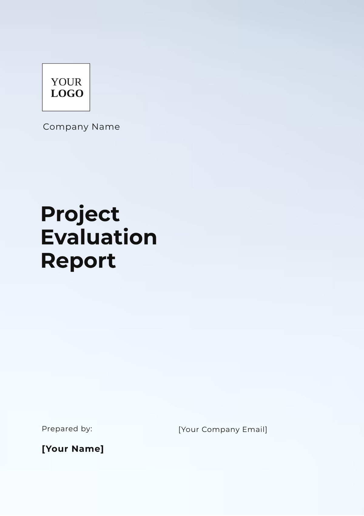 Project Evaluation Report Template - Edit Online & Download