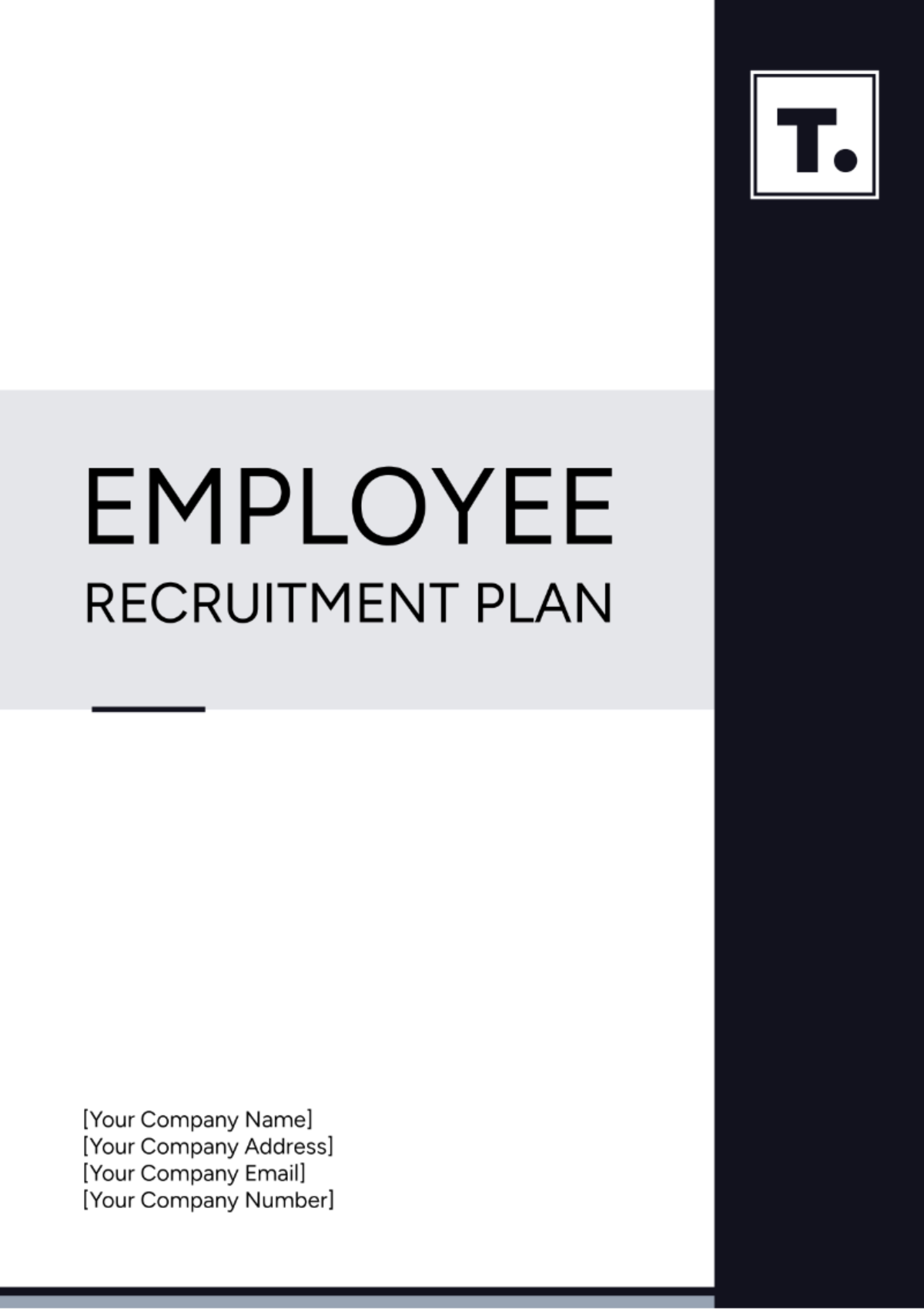 Employee Recruitment Plan Template - Edit Online & Download