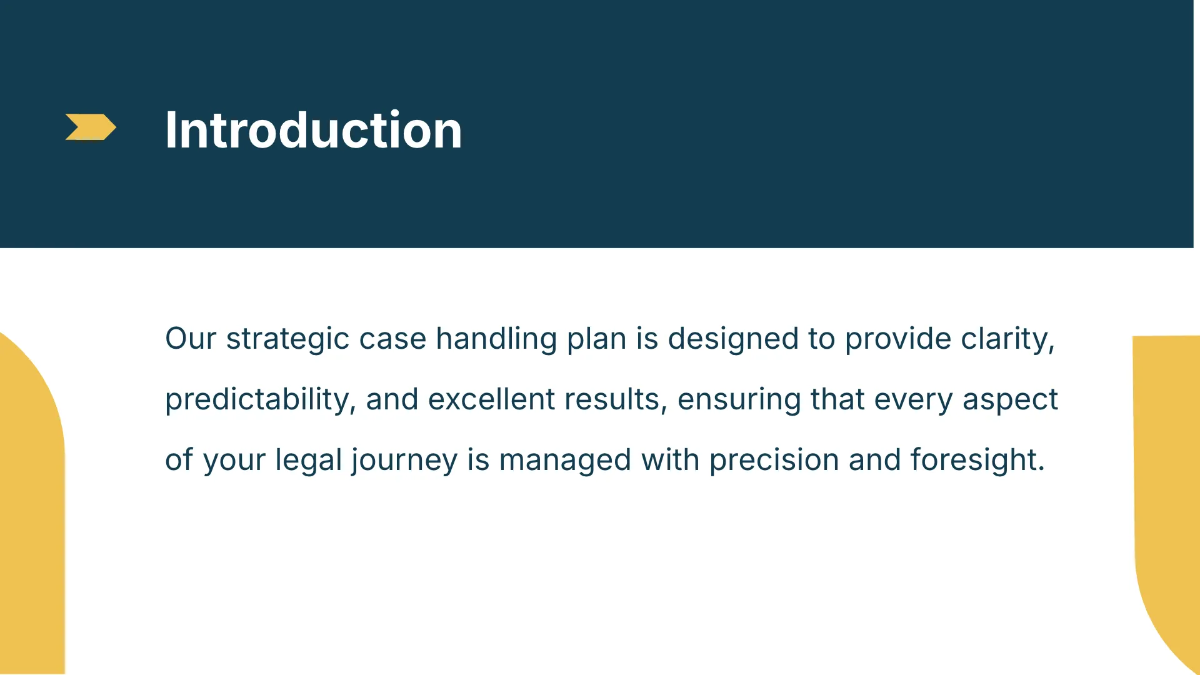Free Law Firm Strategy Presentation Template to Edit Online