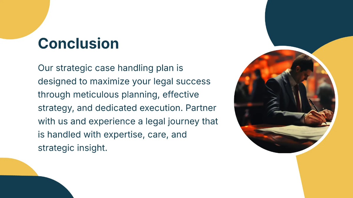 Free Law Firm Strategy Presentation Template to Edit Online