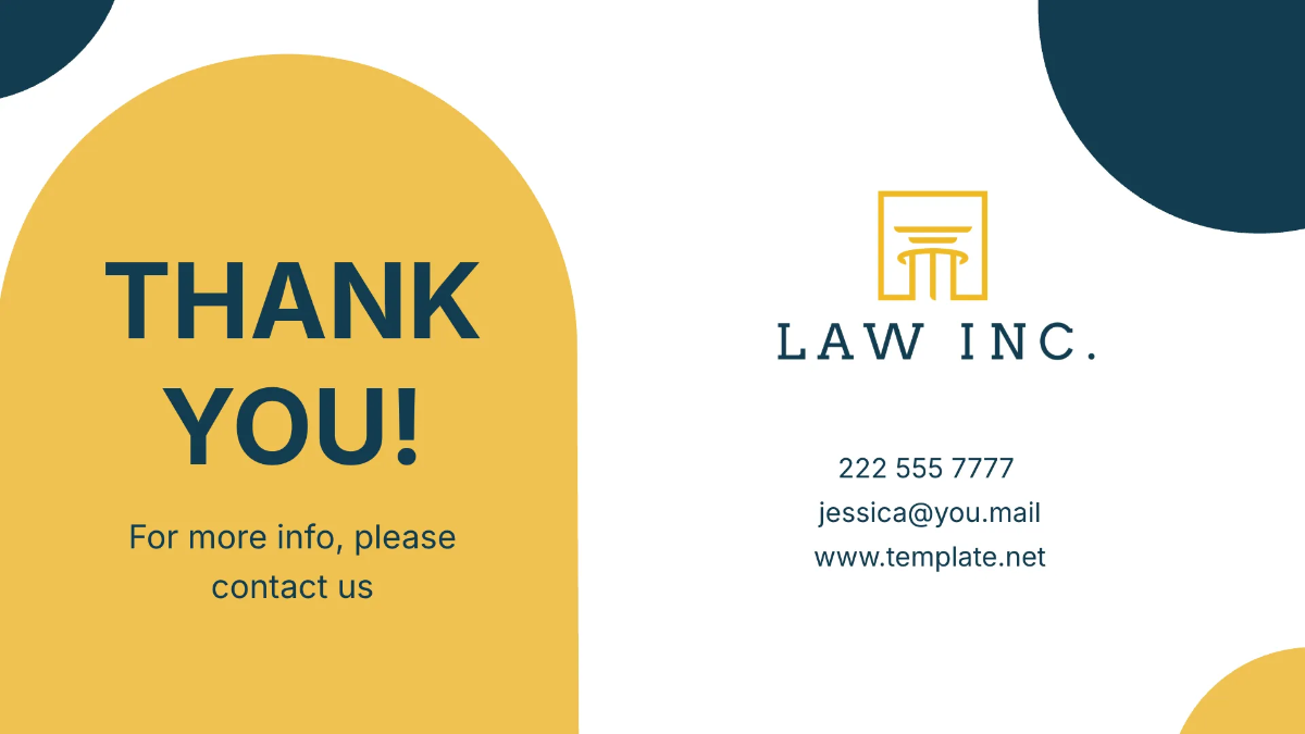 Free Law Firm Strategy Presentation Template to Edit Online