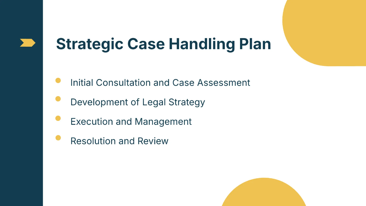 Free Law Firm Strategy Presentation Template to Edit Online