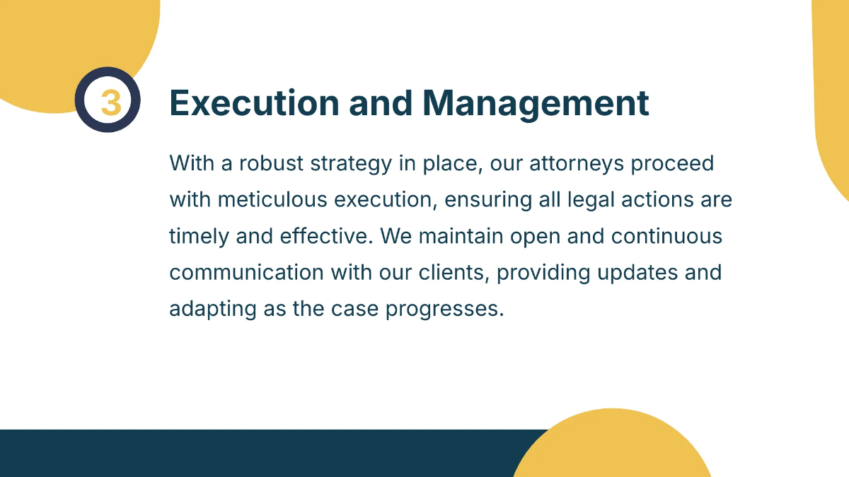 Free Law Firm Strategy Presentation Template to Edit Online