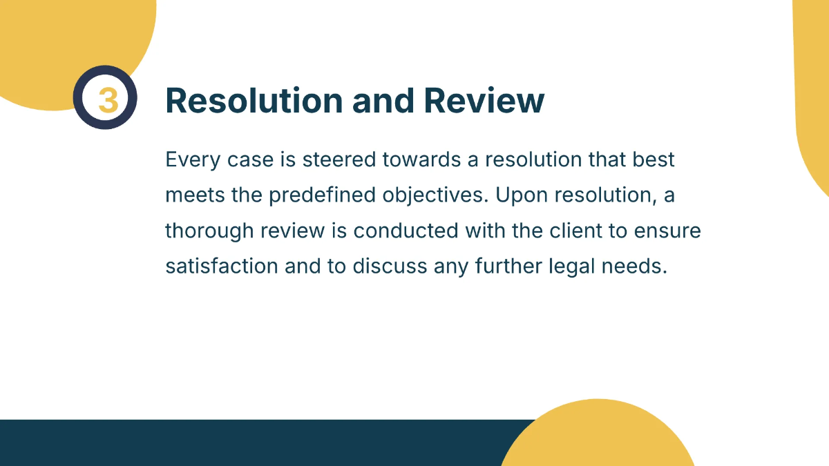 Free Law Firm Strategy Presentation Template to Edit Online