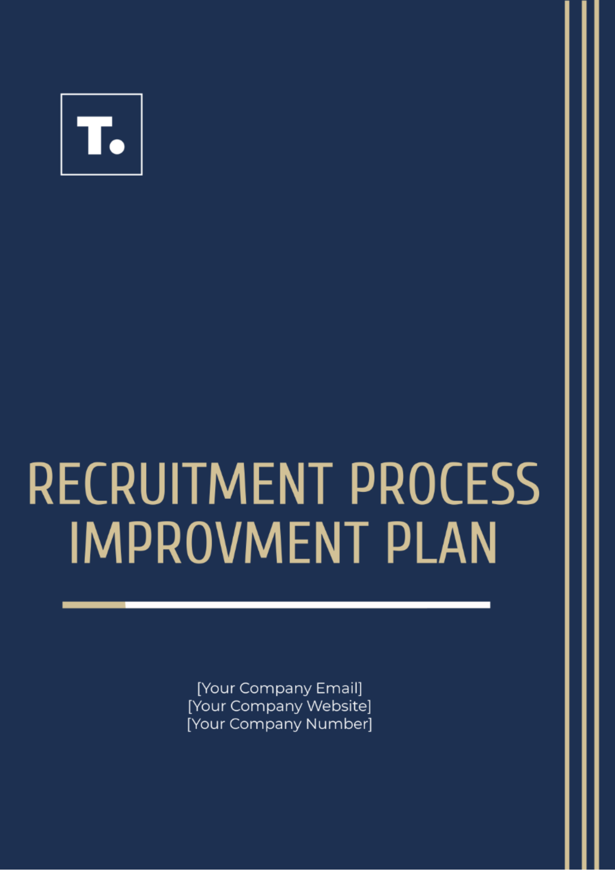 Recruitment Process Improvement Plan Template - Edit Online & Download