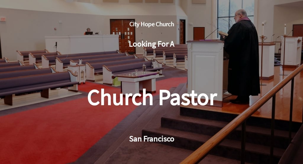 Free Church Pastor Job Ad/Description Template.jpe