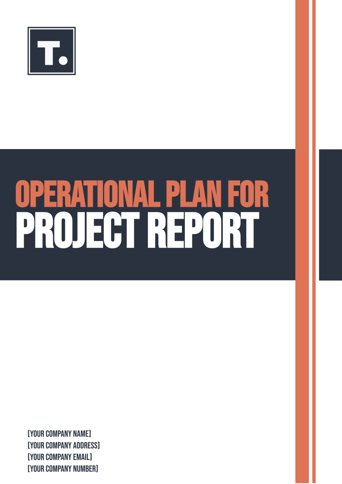 Operational Plan For Project Report Template - Edit Online & Download