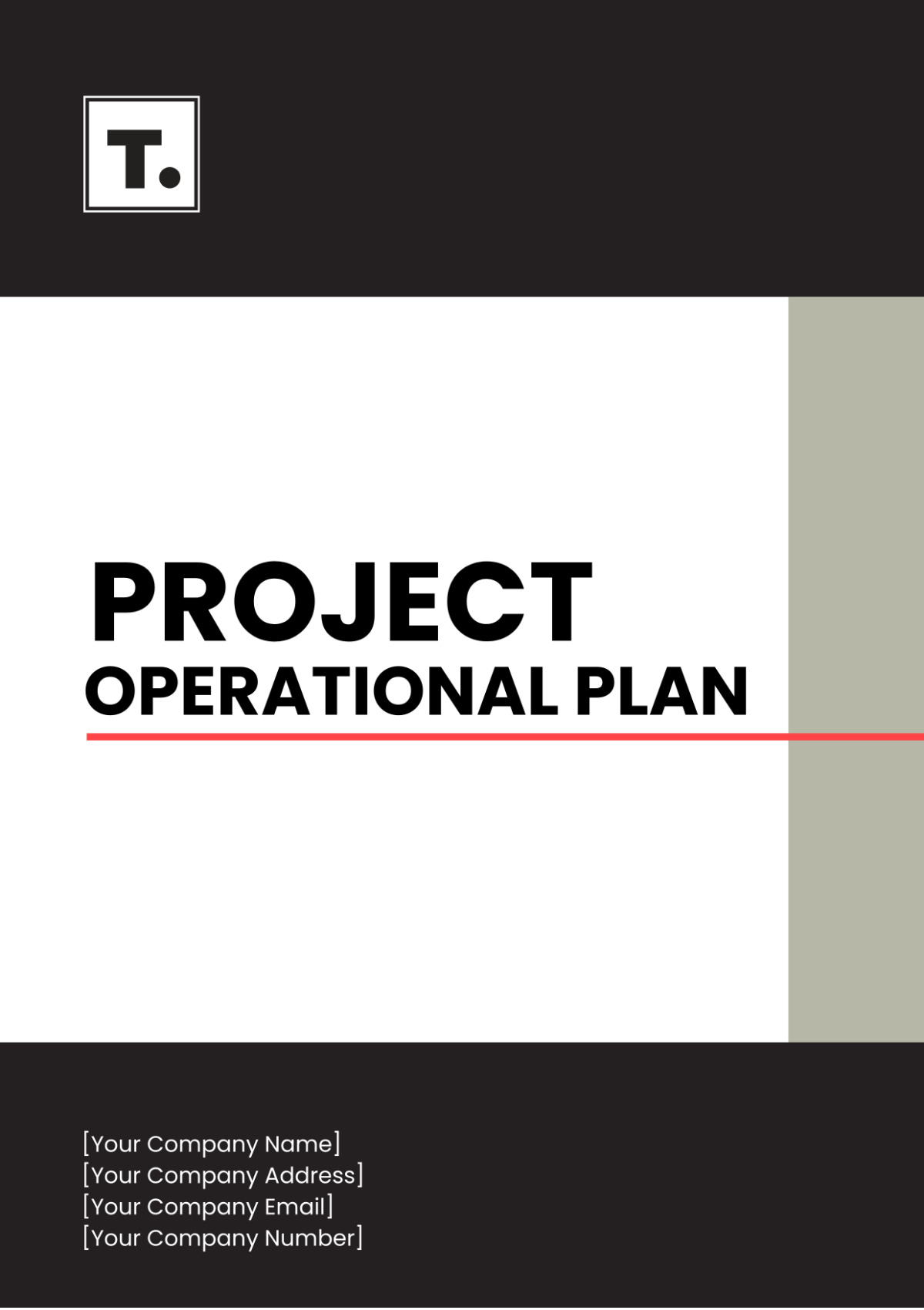 Project Operational Plan Template - Edit Online & Download