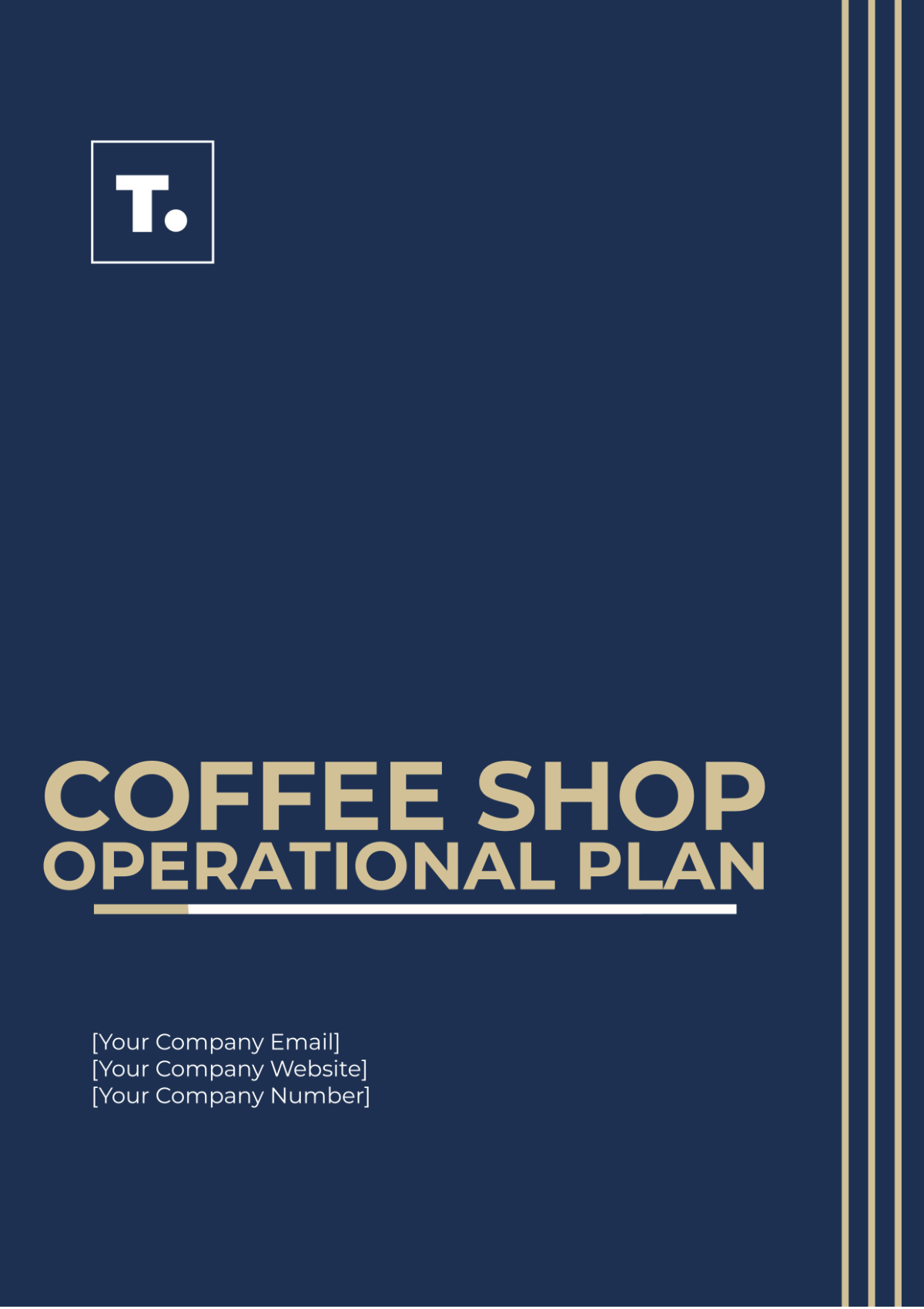 Coffee Shop Operational Plan Template - Edit Online & Download