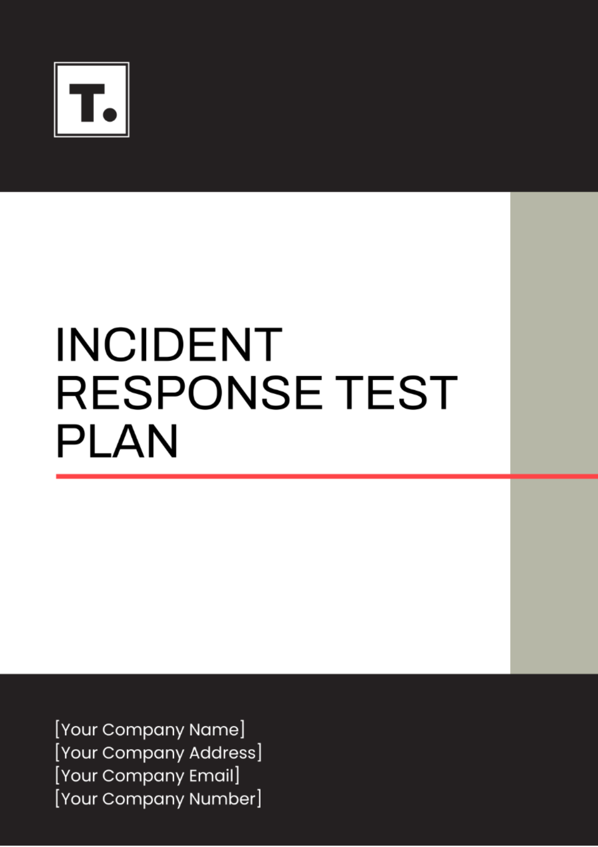 Incident Response Test Plan Template - Edit Online & Download