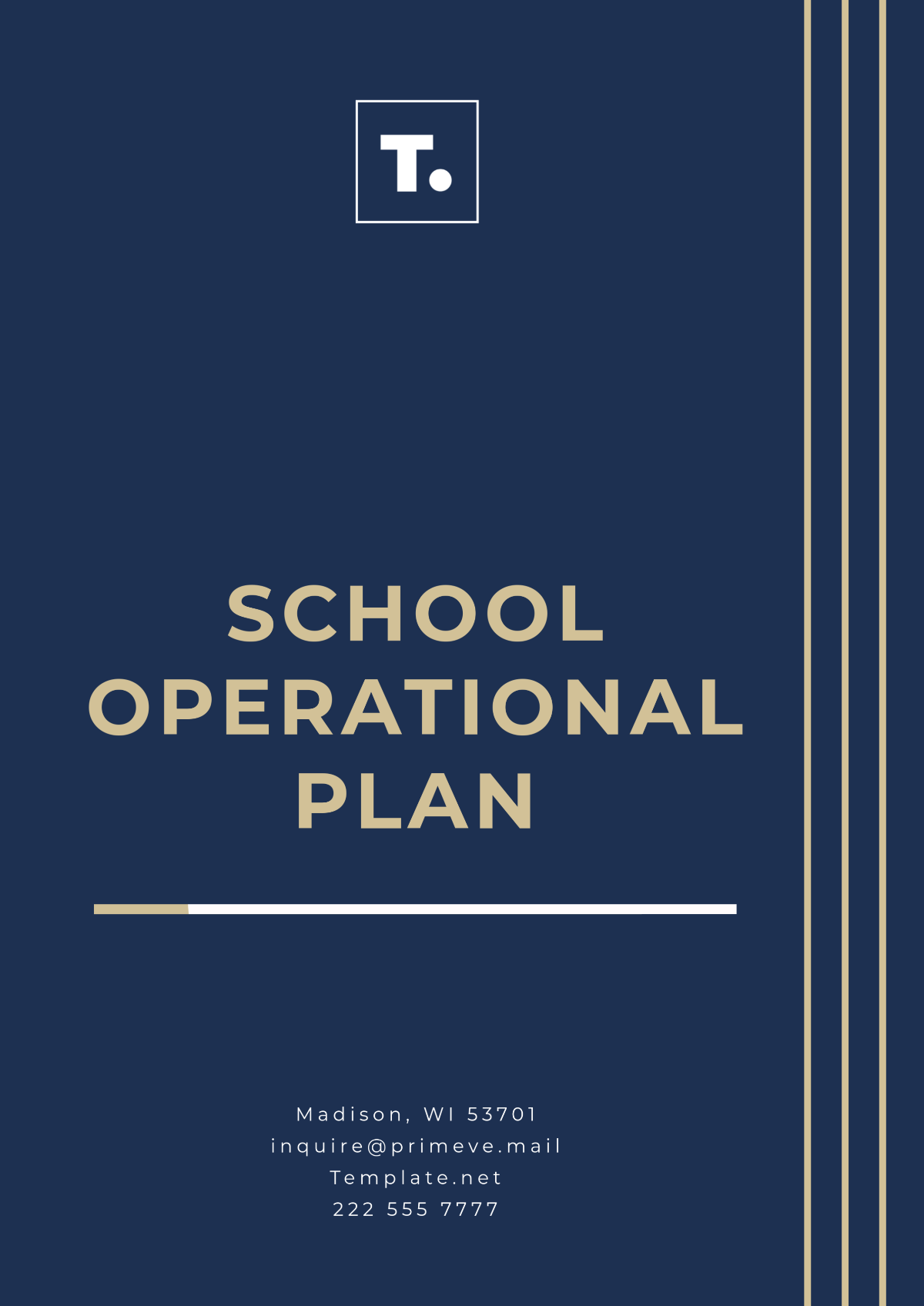 School Operational Plan Template - Edit Online & Download