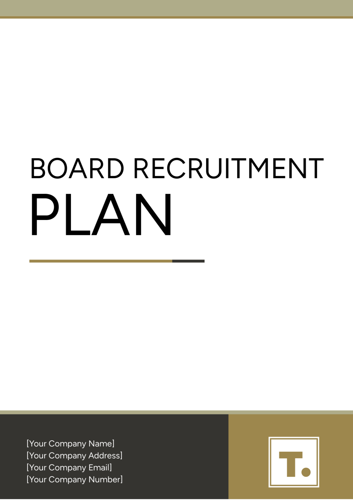 Board Recruitment Plan Template - Edit Online & Download