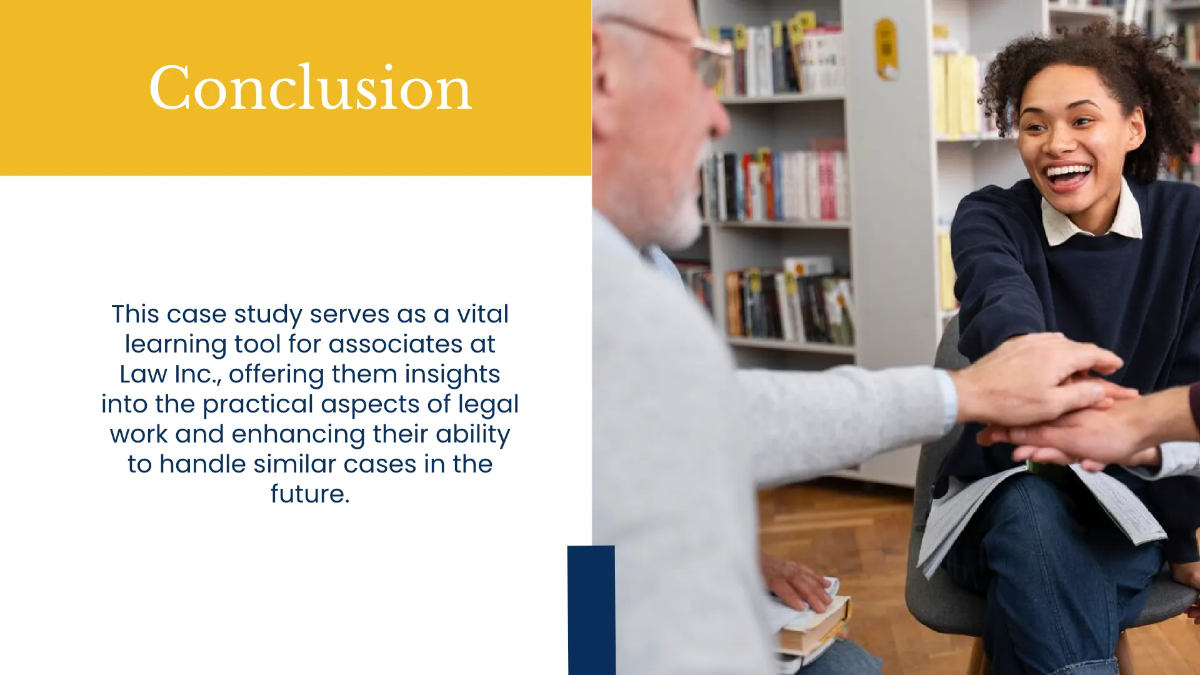 Free Law Firm Case Study Presentation Template to Edit Online