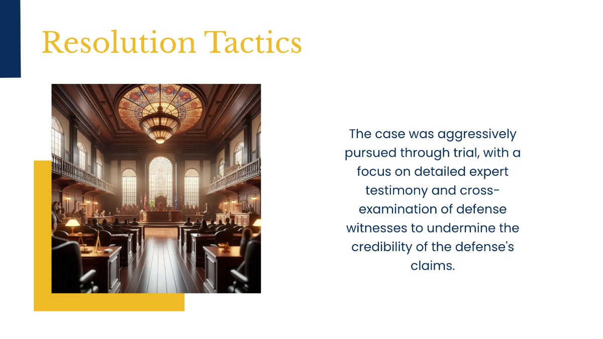 Free Law Firm Case Study Presentation Template to Edit Online