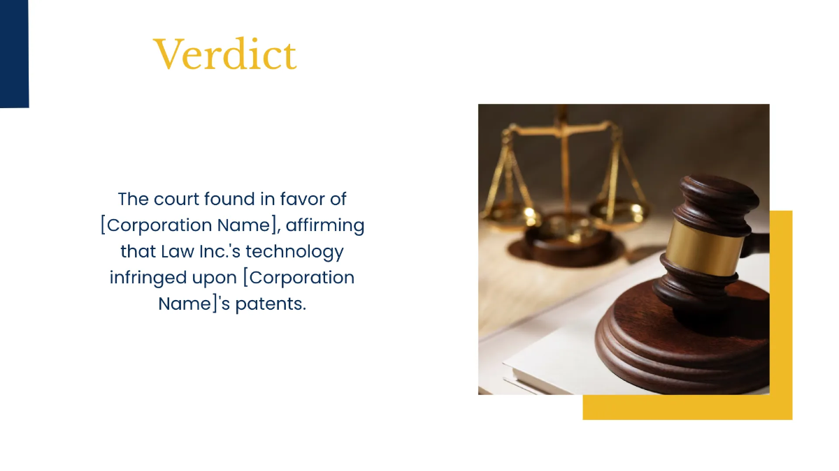 Free Law Firm Case Study Presentation Template to Edit Online