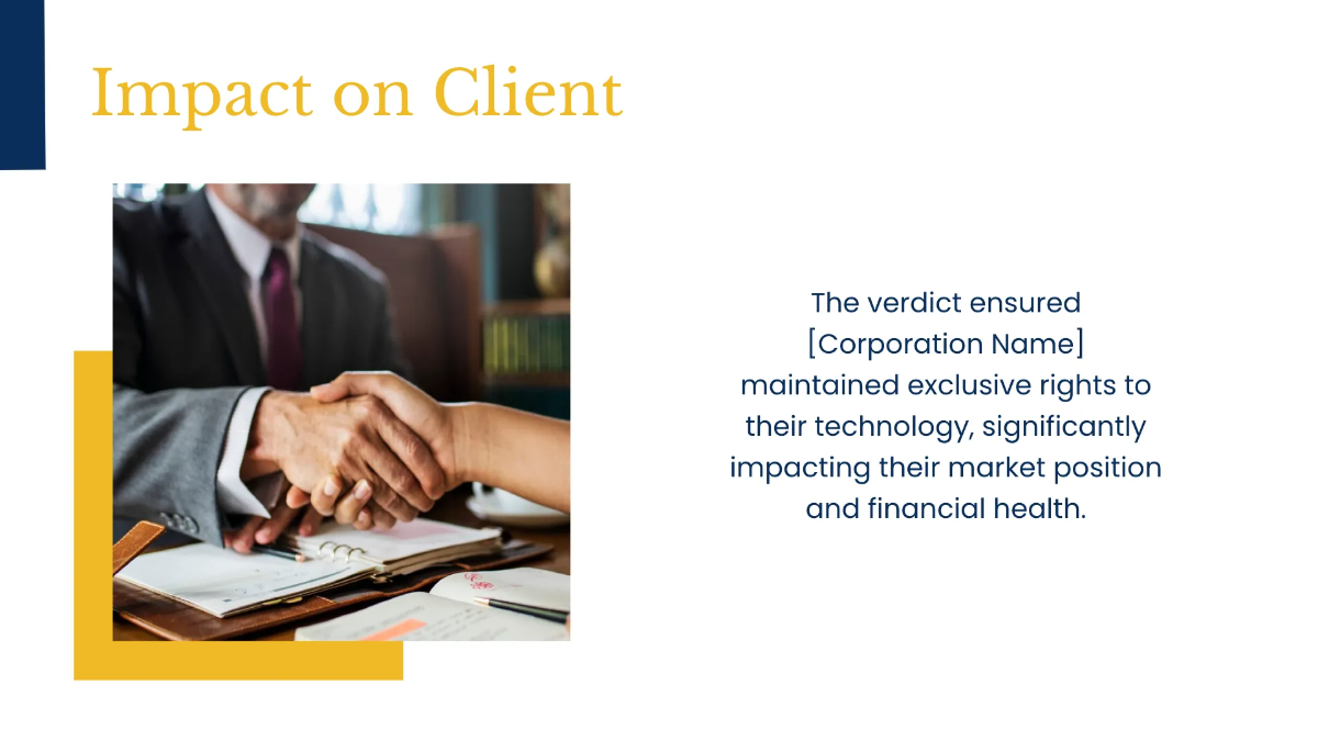 Free Law Firm Case Study Presentation Template to Edit Online