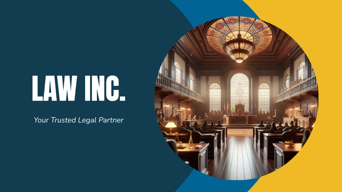 Free Law Firm Client Pitch Presentation Template to Edit Online