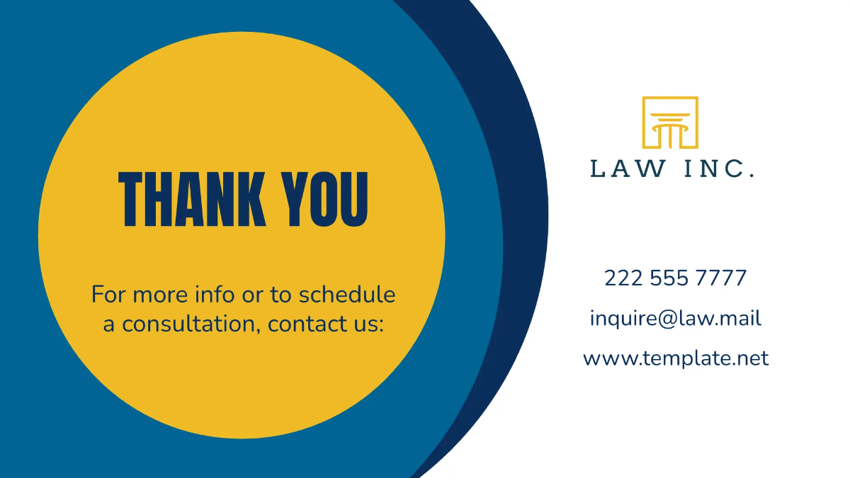 Free Law Firm Client Pitch Presentation Template to Edit Online