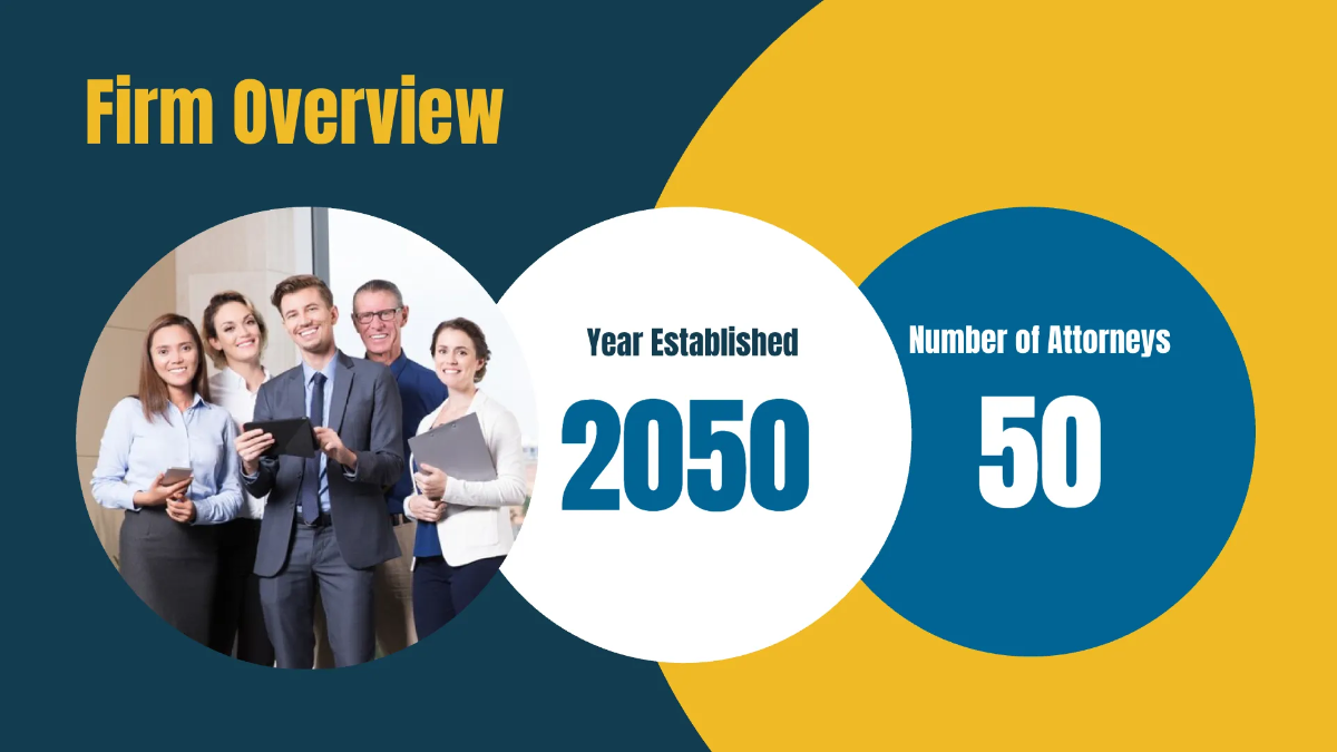 Free Law Firm Client Pitch Presentation Template to Edit Online